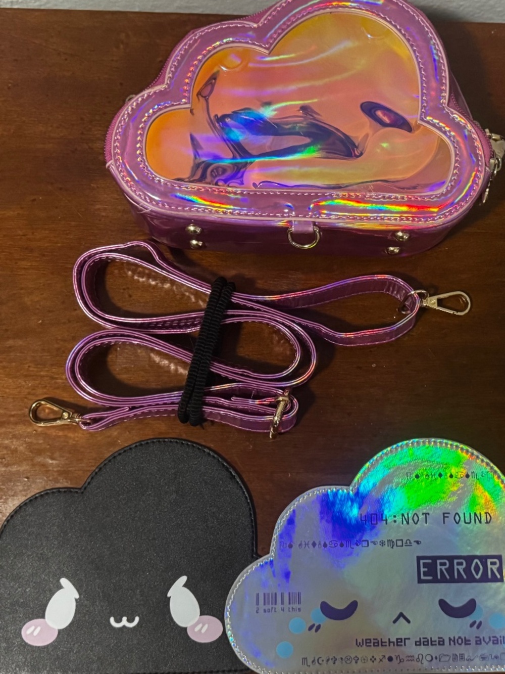 Kittynaut Cloud Ita Bag pink